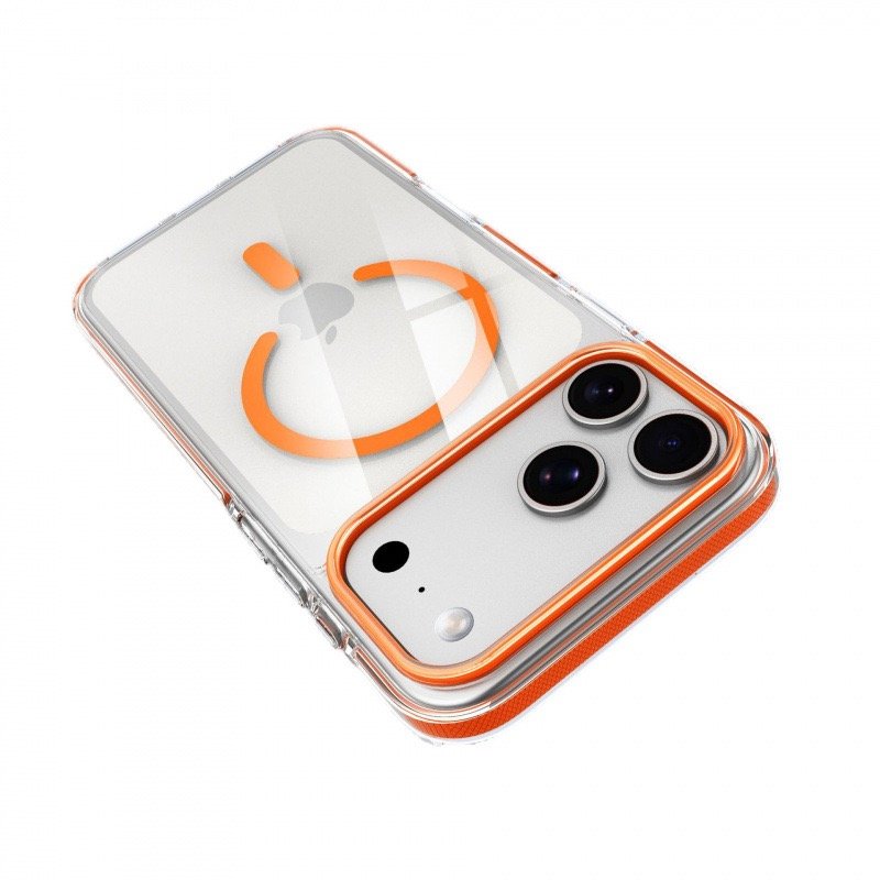 Anti-yellowing suitable for iPhone18PROMAX mobile phone case two-in-one magnetic suction Apple 16pm transparent protective cover 14
